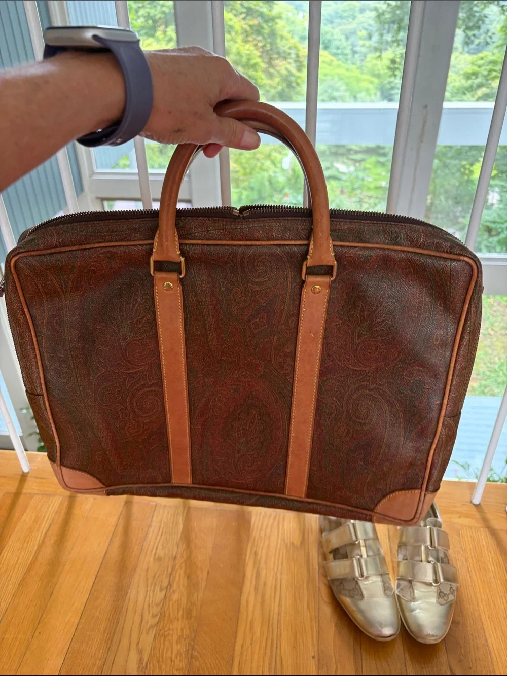 Etro duffel bag